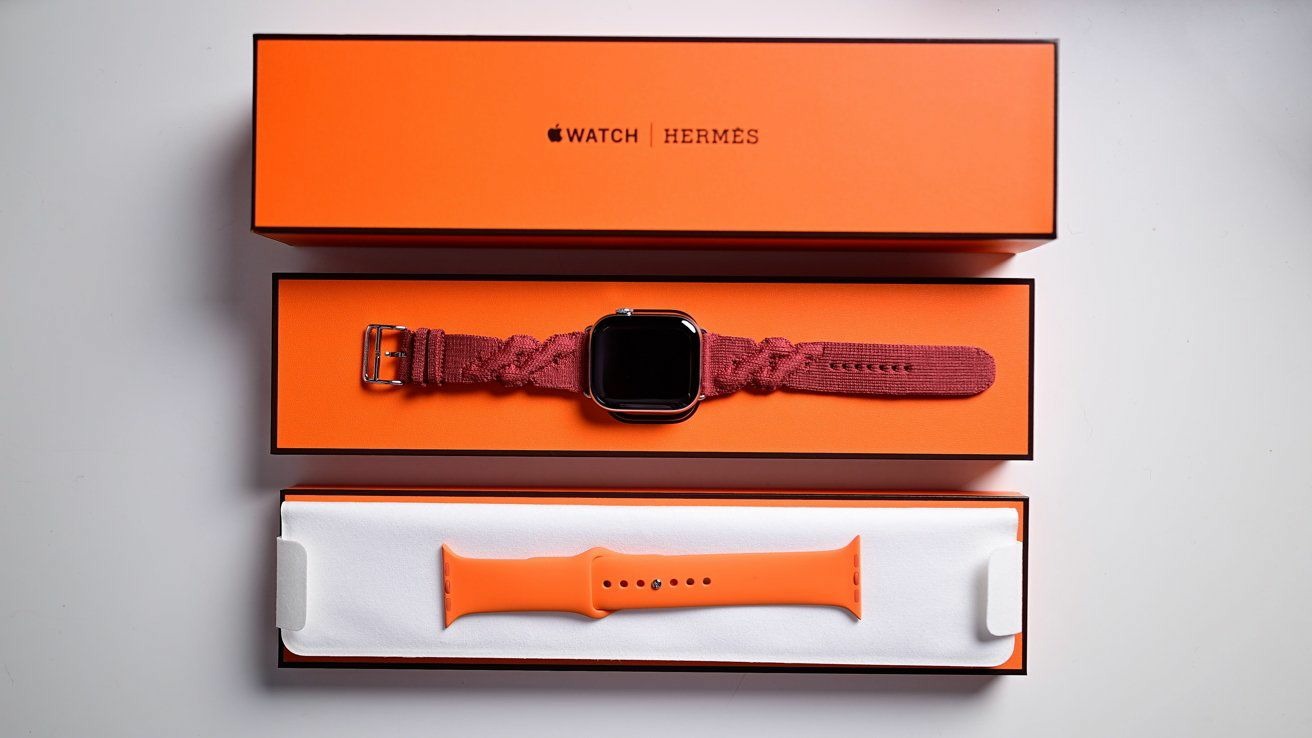 Trên tay đồng hồ Apple Watch Series 10 Hermes xịn sò - Phân biệt filter G4 và filter F7