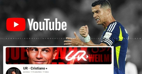 Ronaldo vừa mở kênh YouTube đã 