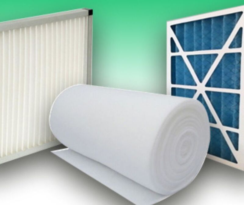 When should the coarse and fine filters in the HVAC system be replaced?