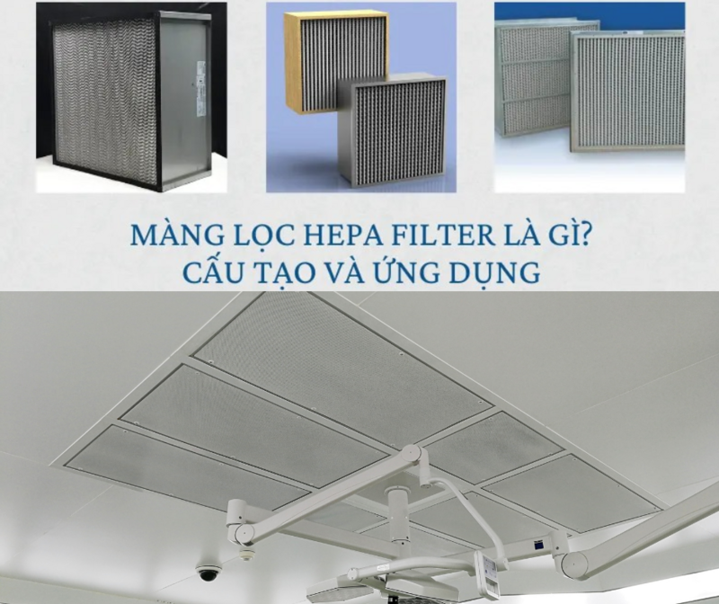 Màng lọc Hepa Filter là gì? Cấu tạo và ứng dụng