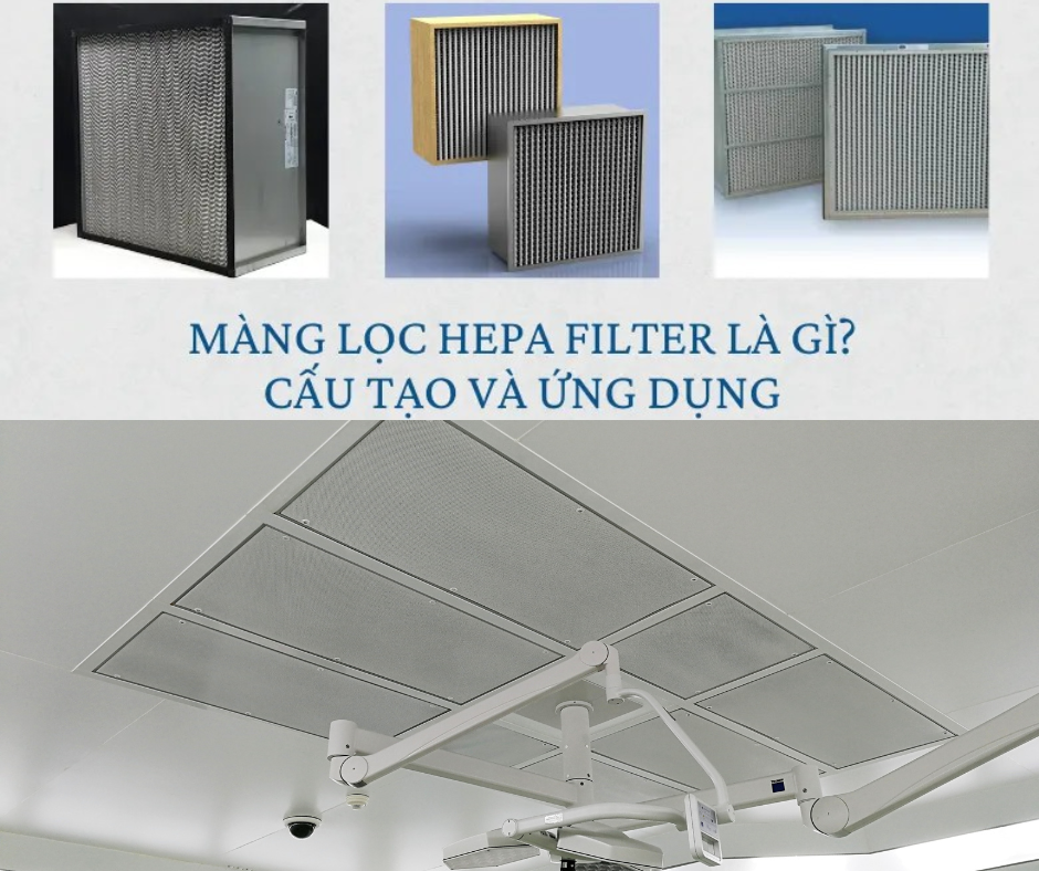 Màng lọc Hepa Filter là gì? Cấu tạo và ứng dụng