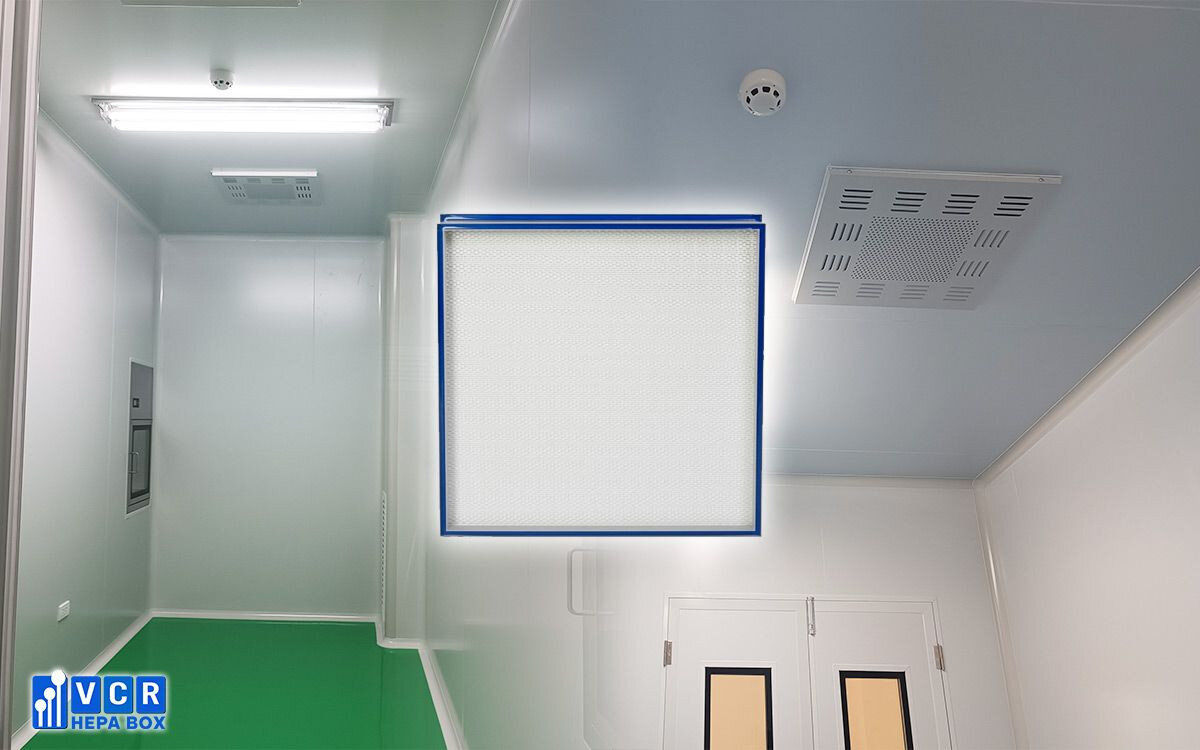 Bộ lọc khí dạng Panel, Bộ Lọc Có Vách, Lọc HEPA rảnh chất lỏng